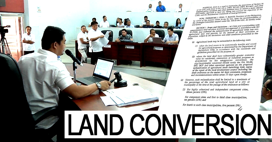 Madalas na reklasipikasyon ng mga lupa sa Cabanatuan City, pinuna ni VM Umali