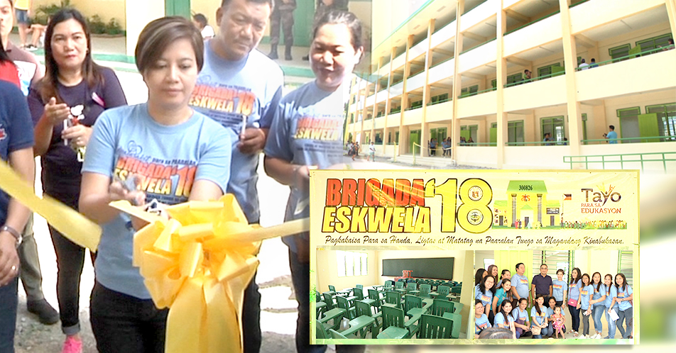 24 classrooms sa Nueva Ecija High School, pinasinayaan kasabay ng pagbubukas ng Brigada Eskwela 2018