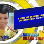 6 YEARS OLD NA BATANG LALAKI SA CABANATUAN CITY, MATH GENIUS