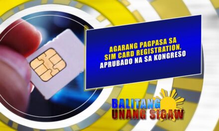 Agarang pagpasa sa sim card registration, aprubado na sa kongreso