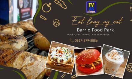 BUSOG NA ANG MATA, PATI TYAN SA BARRIO FOOD PARK