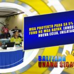 MGA PROYEKTO PARA SA 5% DRRM FUND NG MGA BAYAN, LUNGSOD NG NUEVA ECIJA, INILATAG