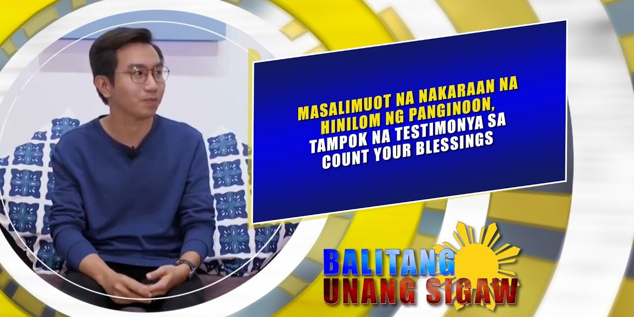 Masalimuot na nakaraan na hinilom ng Panginoon, tampok na testimonya sa CYB