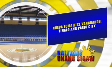 NUEVA ECIJA RICE VANGUARDS, TINALO ANG PASIG CITY