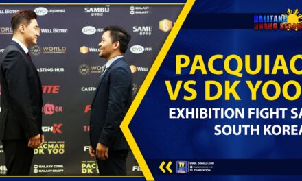 PACQUIAO VS DK YOO: EXHIBITION FIGHT SA SOUTH KOREA
