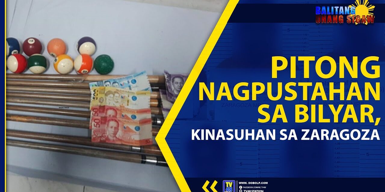 PITONG NAGPUSTAHAN SA BILYAR, KINASUHAN SA ZARAGOZA