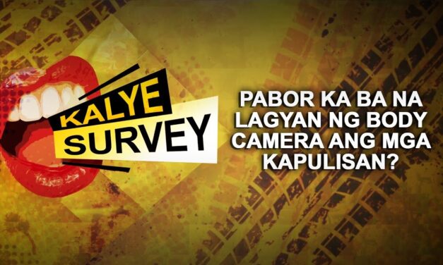 Pabor ka ba na lagyan ng body camera ang mga kapulisan?