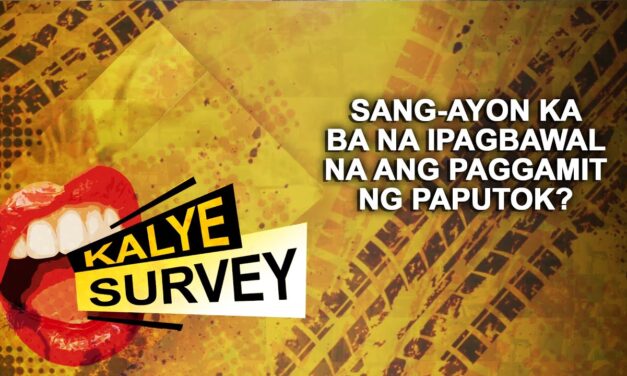 Sang-ayon ka ba na ipagbawal na ang paggamit ng paputok?