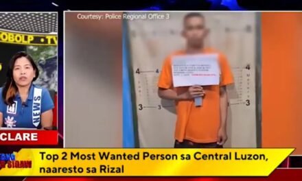 Top 2 Most Wanted Person sa Central Luzon, naaresto sa Rizal