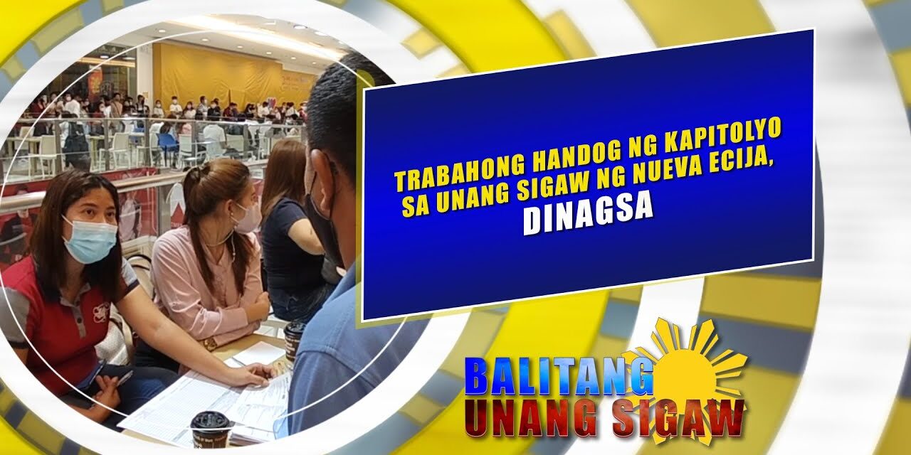 Trabahong handog ng kapitolyo sa Unang Sigaw ng Nueva Ecija, dinagsa